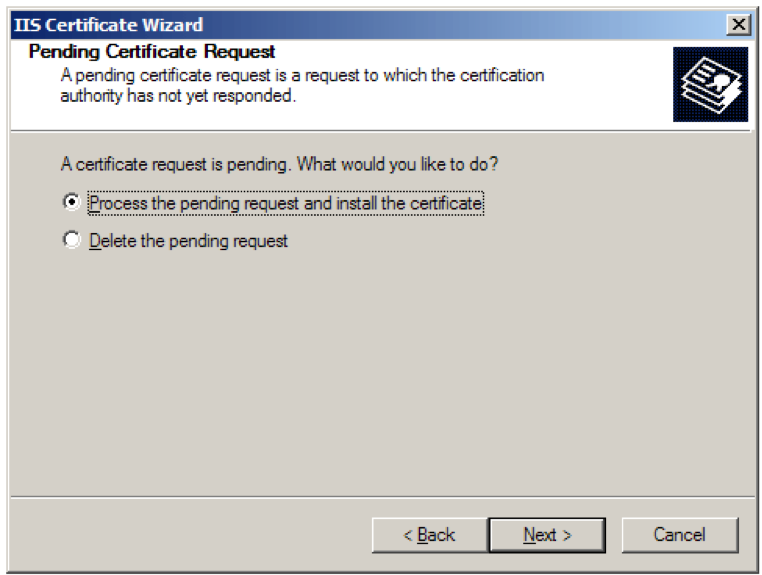 Install certs. Серверы ССЛ сертификат. Запрос сертификата IIS. «Process the pending request and install the Certificate». Pending request.