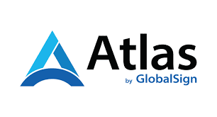 ATLAS logo vertical white background