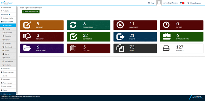 Hướng dẫn ký số hợp đồng trên SigniFlow